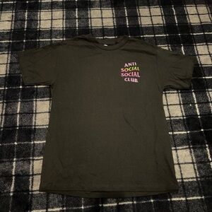 Anti Social Social Club neon cheetah tshirt